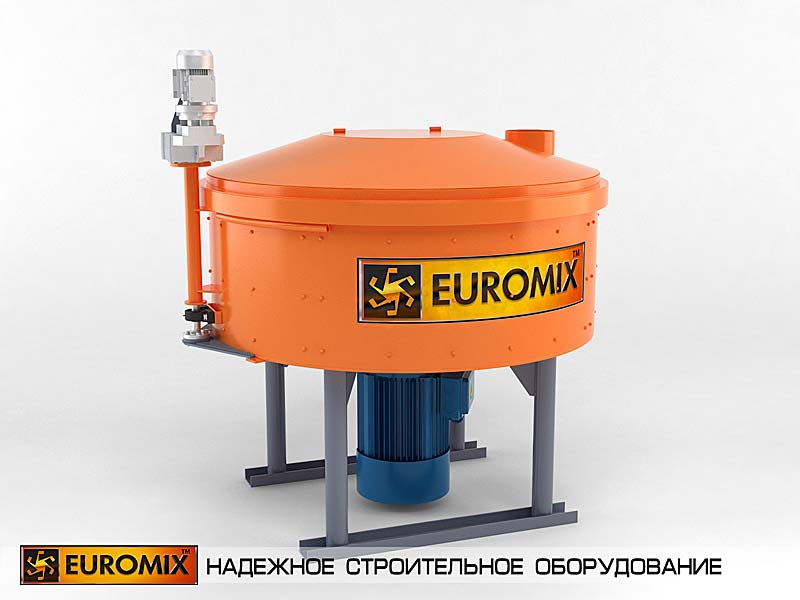 смеситель бетона EUROMIX 600.750